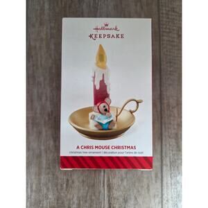 Hallmark 2014 A Chris Mouse Christmas Keepsake Ornament‎ Limited Edition